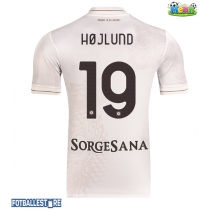 SSC Napoli Rasmus Hojlund #19 Bortedrakt 2025-26 Kortermet